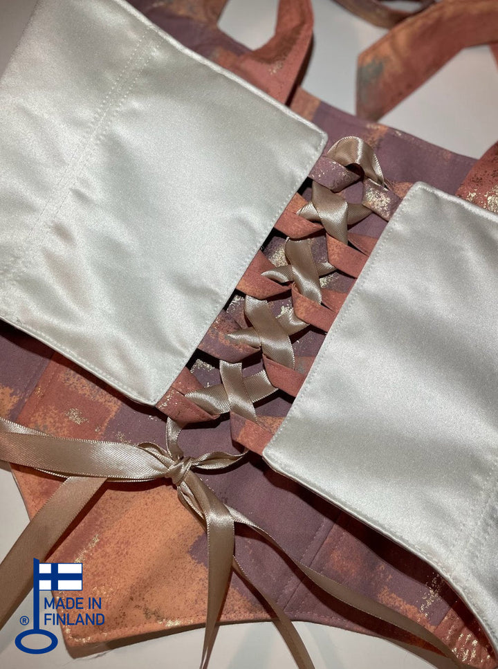 Reetta - Reversible Corset Top (No more fabric) — made in Finland — view 4