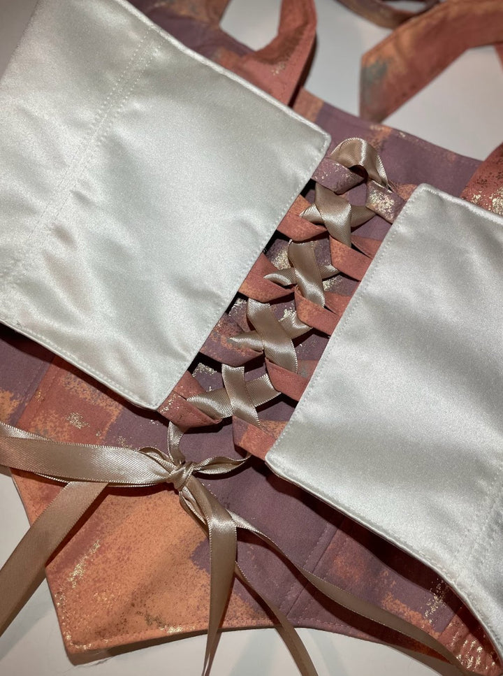 Reetta - Reversible Corset Top (No more fabric — reversible corset top handmade in Helsinki by PopJoy