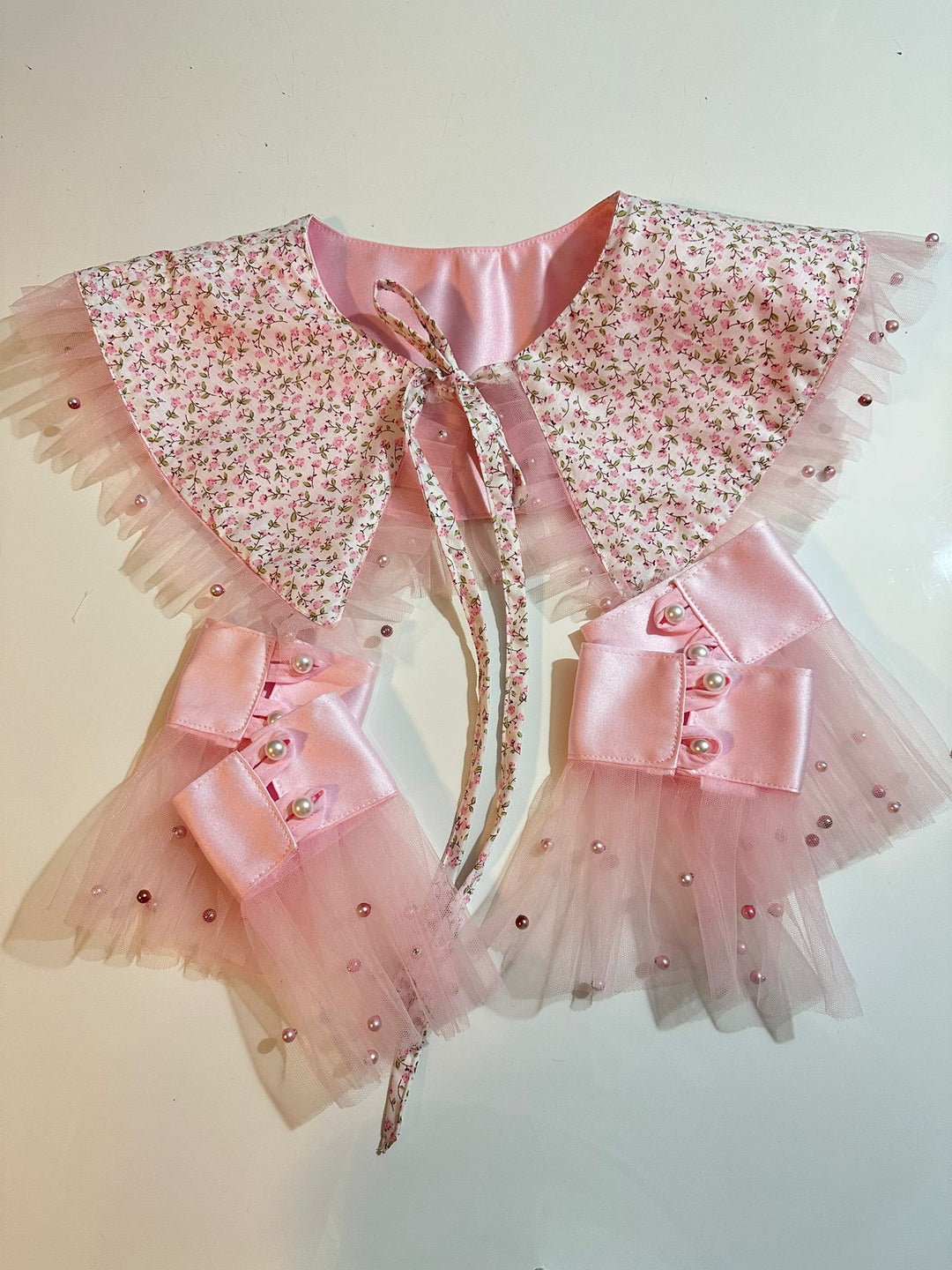 Reversible Collars &amp; Cuffs + Set — handmade hair accessory by PopJoy, Helsinki