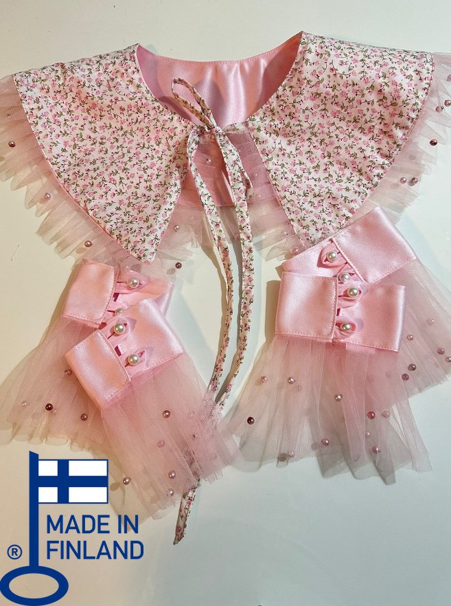 Reversible Collars &amp; Cuffs + Set — handmade hair accessory by PopJoy, Helsinki