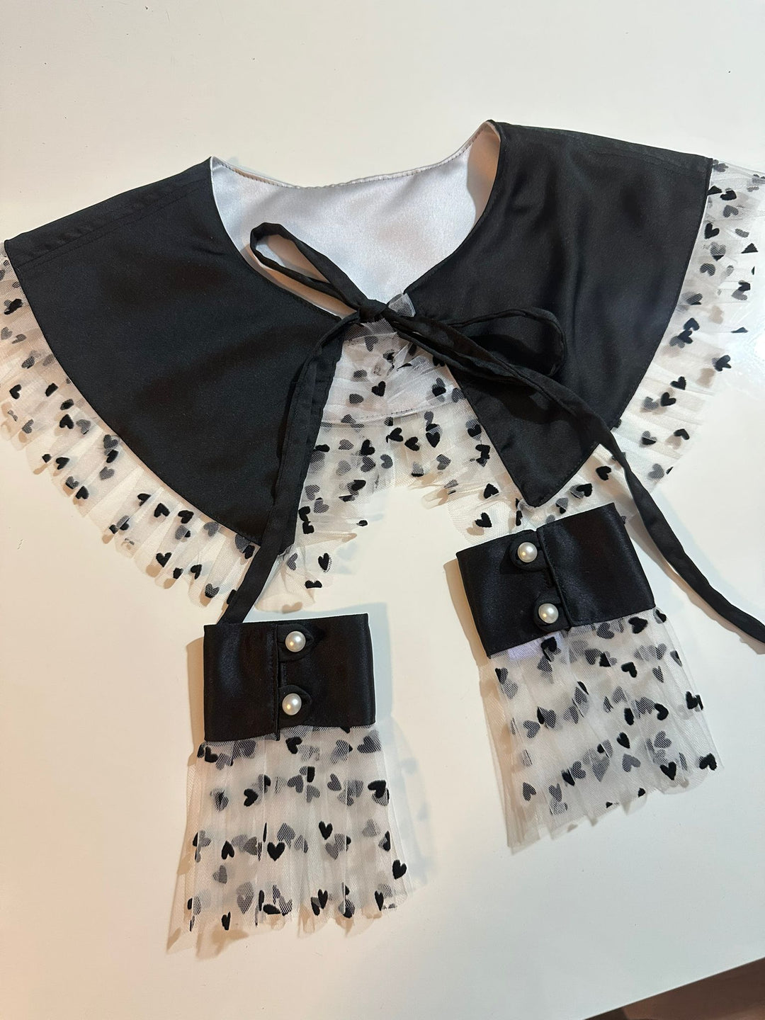 Reversible Collars &amp; Cuffs + Set — handmade hair accessory by PopJoy, Helsinki