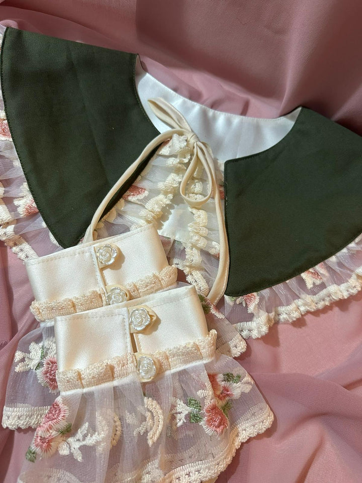 Reversible Collars &amp; Cuffs + Set — handmade hair accessory by PopJoy, Helsinki