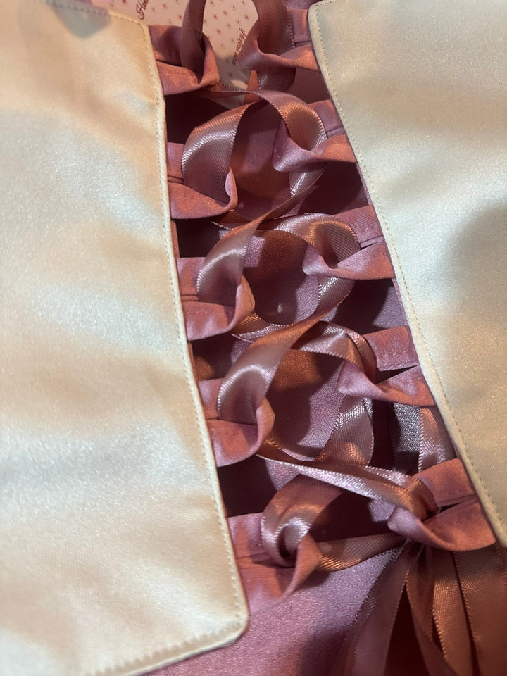 Rosa - Reversible Corset Top — reversible corset top handmade in Helsinki by PopJoy
