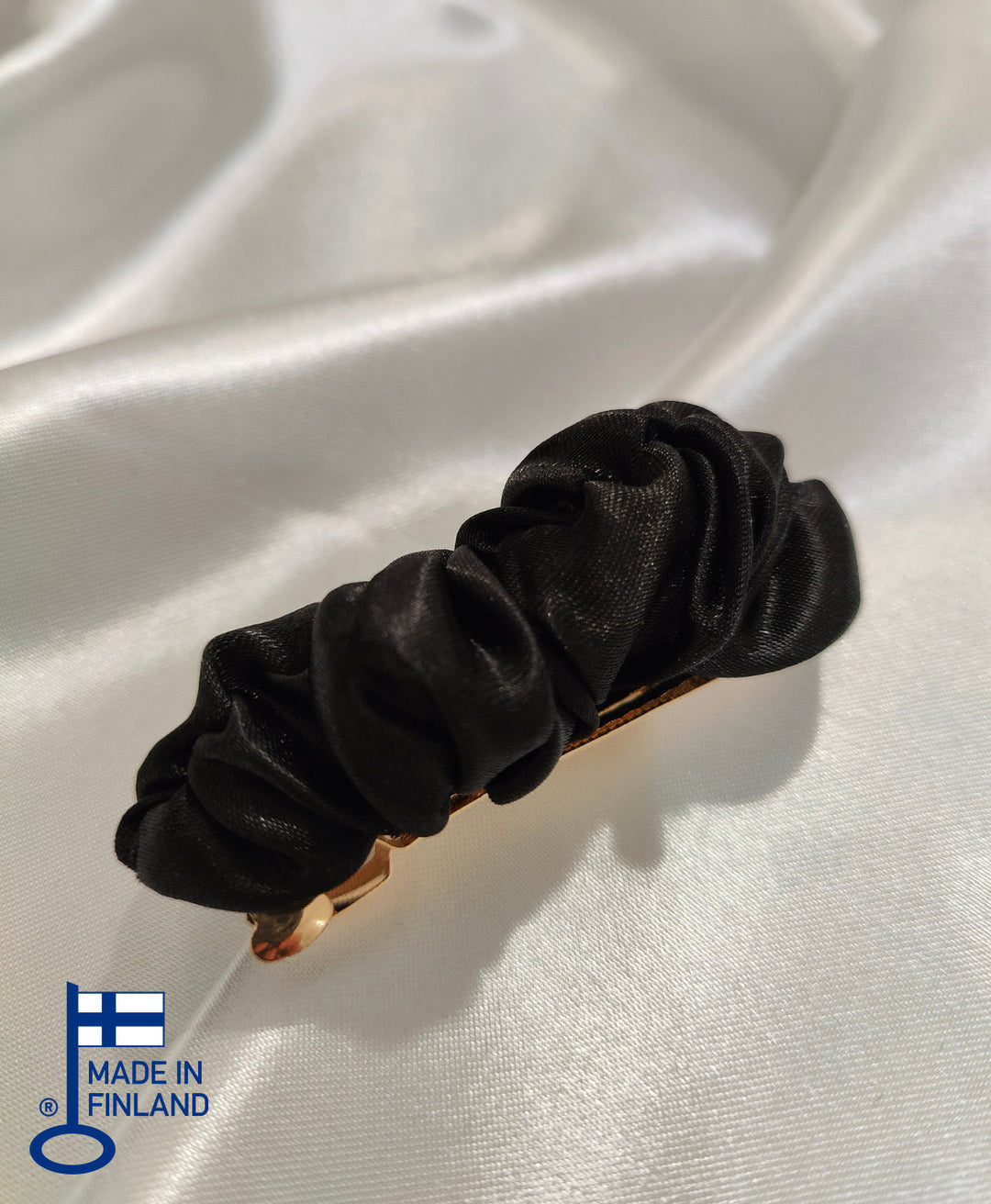 Maria Ruffled Barrette — made in Finland — view 2
