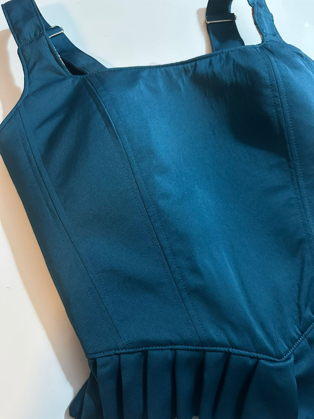 Ruffled Memphis - Reversible Corset Top — reversible corset top handmade in Helsinki by PopJoy