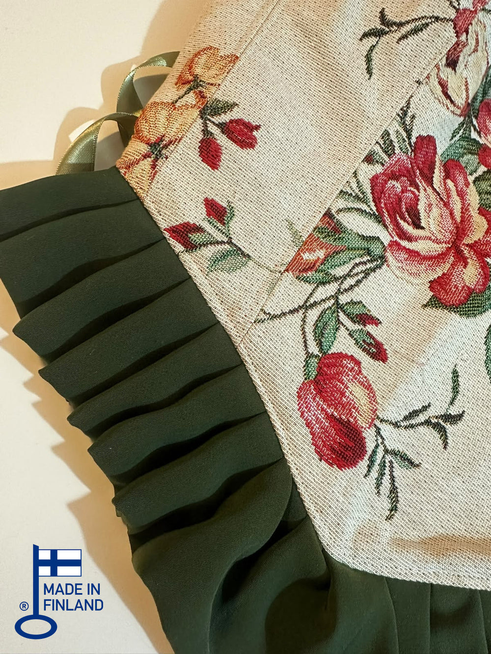 Ruffled Quanya - Reversible Corset Top (Made-to-Order) — made in Finland — view 2