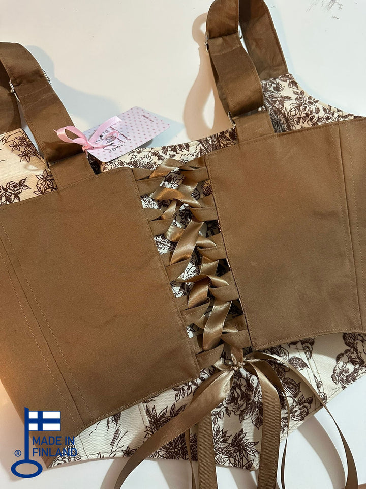 Ruska Jolie - Reversible Corset Top (Ready for Shipping) — made in Finland — view 2
