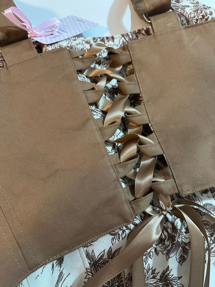 Ruska Jolie - Reversible Corset Top — reversible corset top handmade in Helsinki by PopJoy