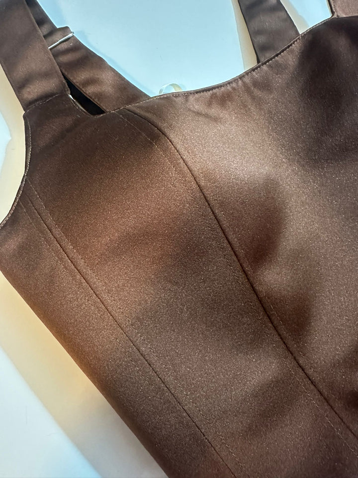 Russet - Reversible Corset Top — reversible corset top handmade in Helsinki by PopJoy