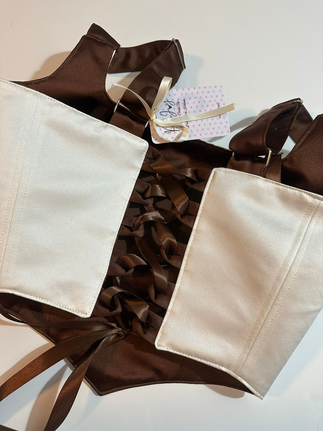 Russet - Reversible Corset Top — reversible corset top handmade in Helsinki by PopJoy