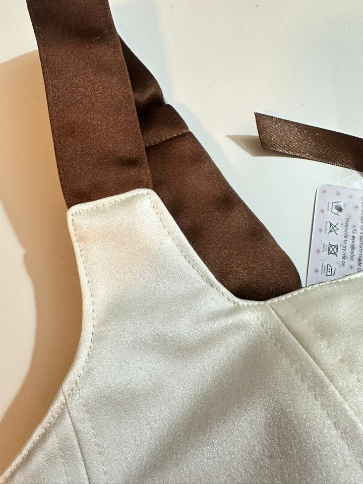 Russet - Reversible Corset Top — reversible corset top handmade in Helsinki by PopJoy