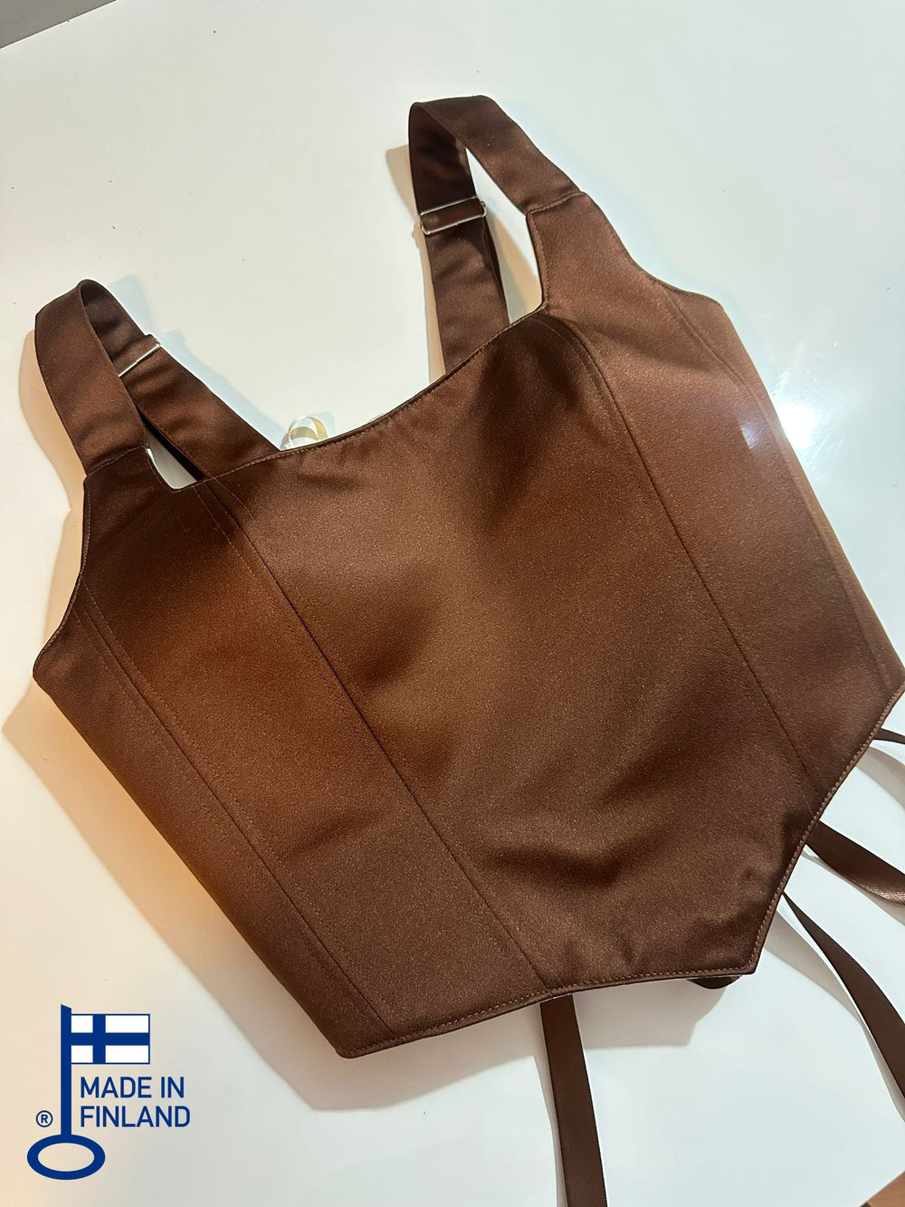 Russet - Reversible Corset Top (Ready-for-Shipping) — made in Finland — view 2
