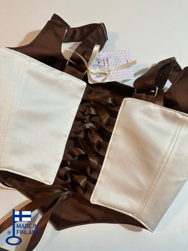 Russet - Reversible Corset Top (Ready-for-Shipping) — made in Finland — view 4