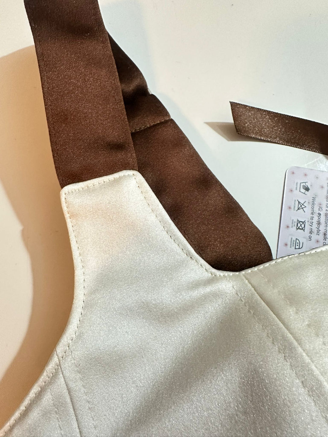 Russet - Reversible Corset Top — reversible corset top handmade in Helsinki by PopJoy