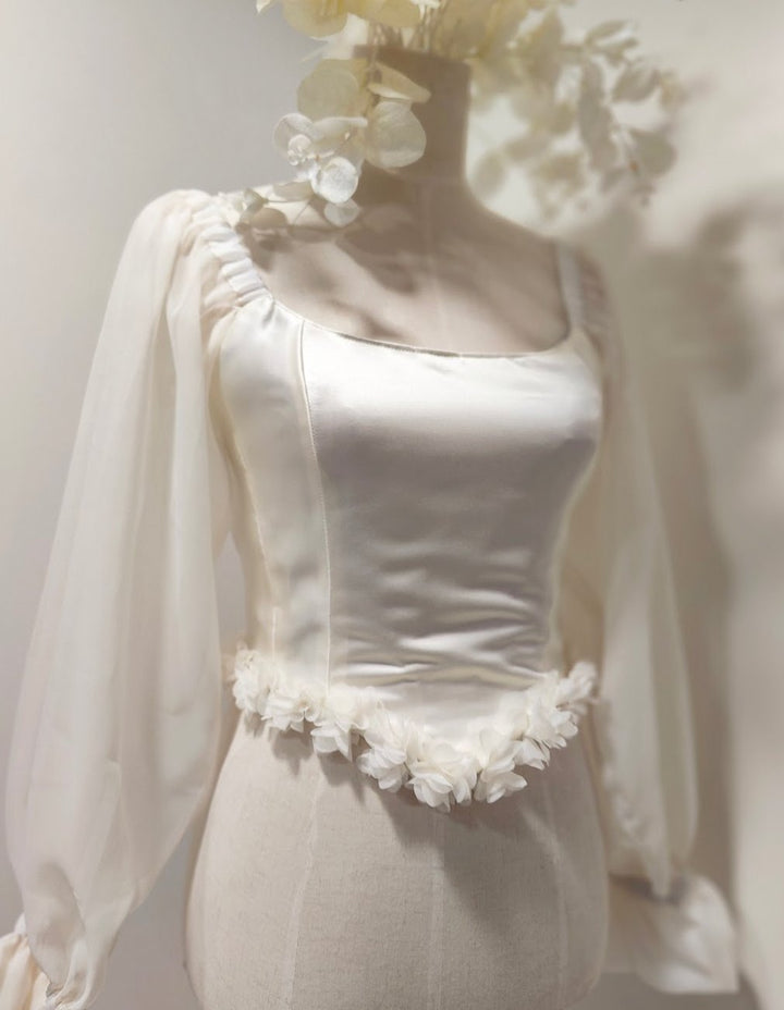 Sophiana - Reversible Corset Top (No more fabric — reversible corset top handmade in Helsinki by PopJoy