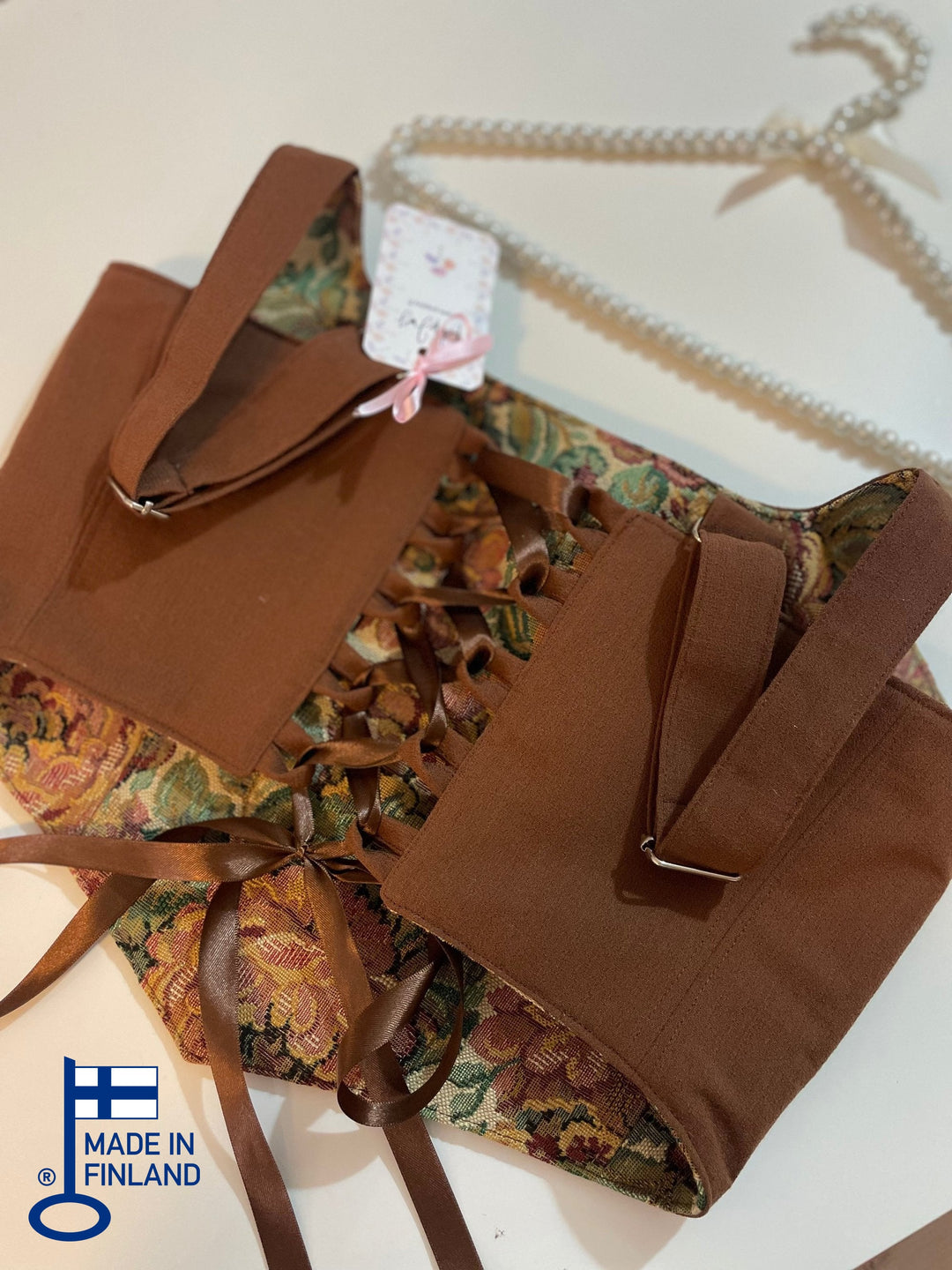 Suski - Reversible Corset Top (Made-to-Order) — made in Finland — view 3