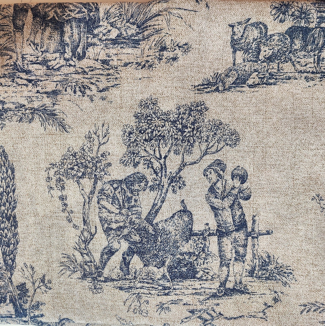 Toile de Jouy - Fabric — corset fabric detail — view 13 · PopJoy handmade