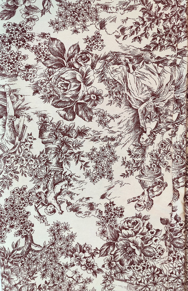 Toile de Jouy - Fabric — corset fabric detail — view 14 · PopJoy handmade