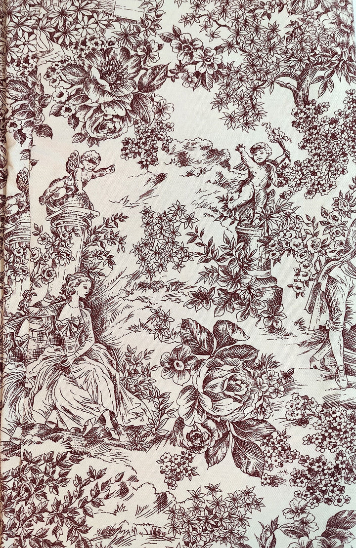 Toile de Jouy - Fabric — corset fabric detail — view 4 · PopJoy handmade
