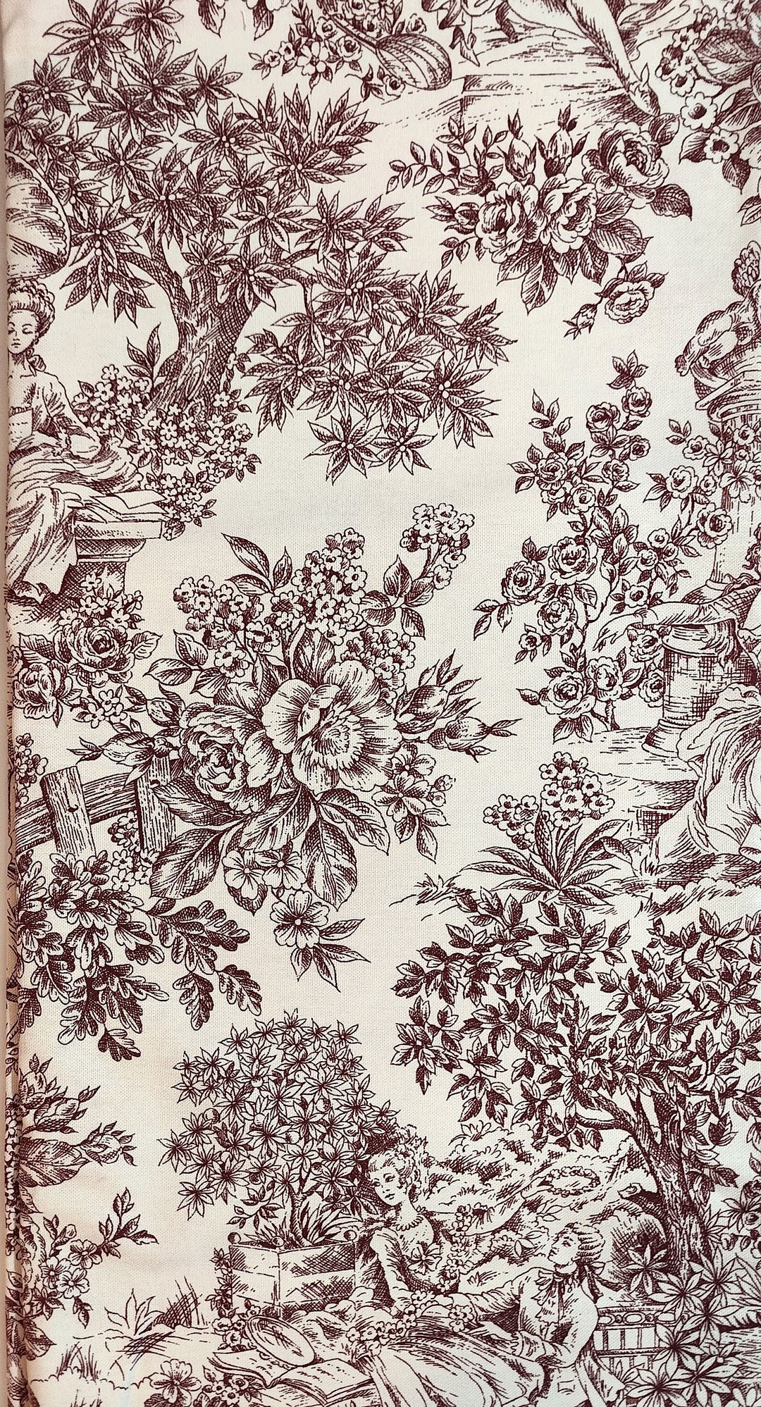 Toile de Jouy - Fabric — corset fabric detail — view 5 · PopJoy handmade