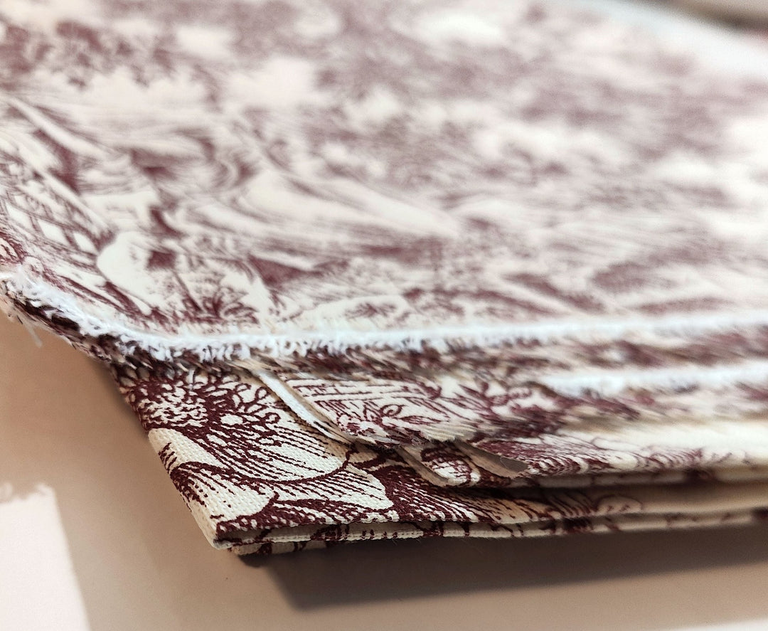 Toile de Jouy - Fabric — corset fabric detail — view 6 · PopJoy handmade