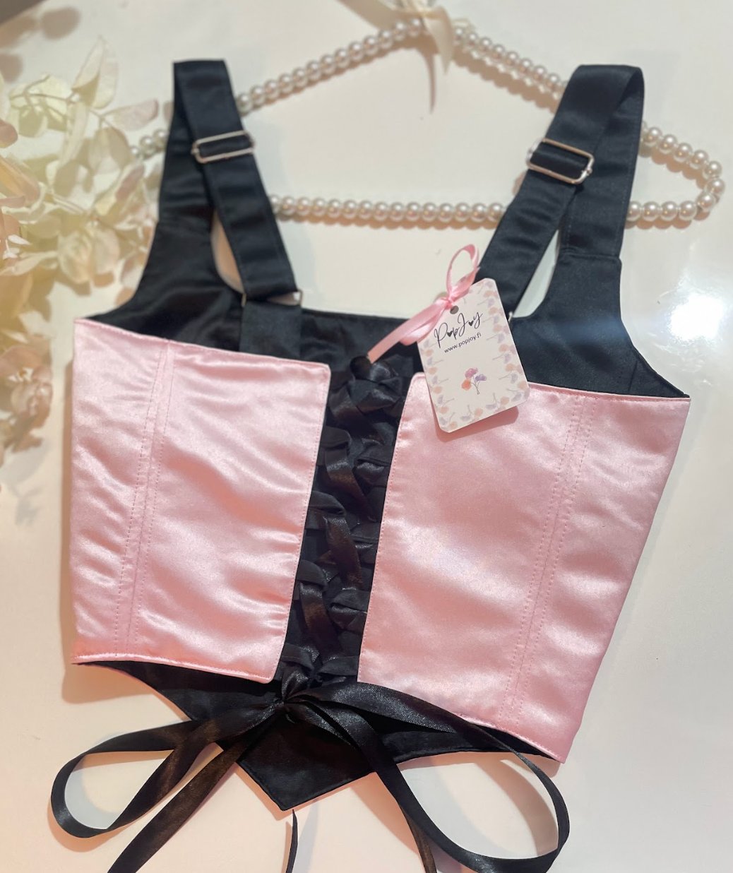 Victoria - Reversible Corset Top — reversible corset top handmade in Helsinki by PopJoy