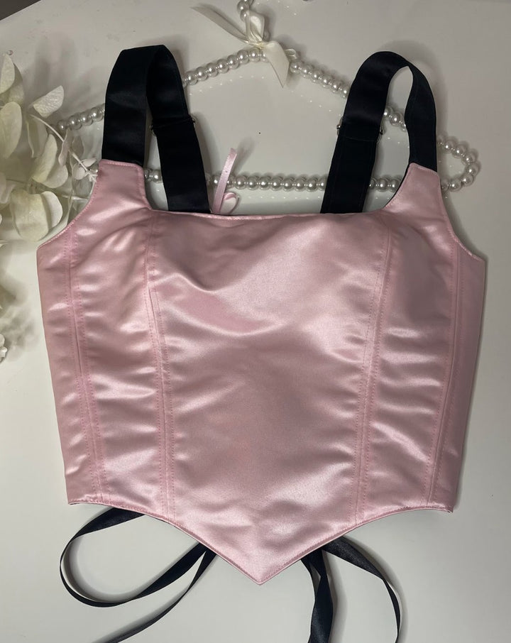 Victoria - Reversible Corset Top — reversible corset top handmade in Helsinki by PopJoy