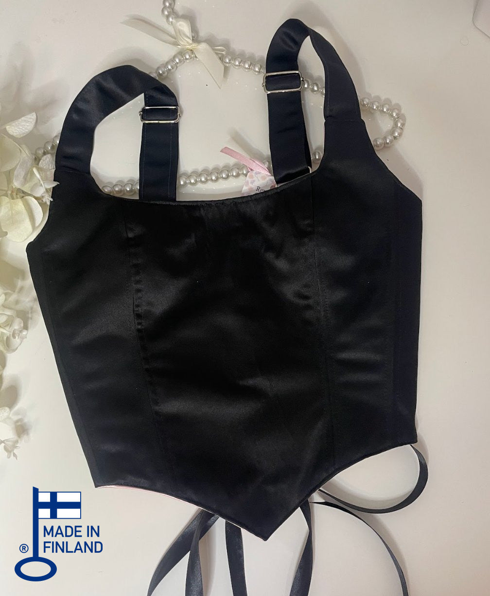 Victoria - Reversible Corset Top (Ready for Shipping) — made in Finland — view 1