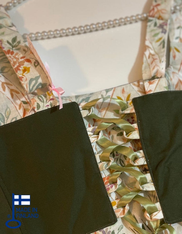 Virgi- Reversible Corset Top (No more fabric) — made in Finland — view 4