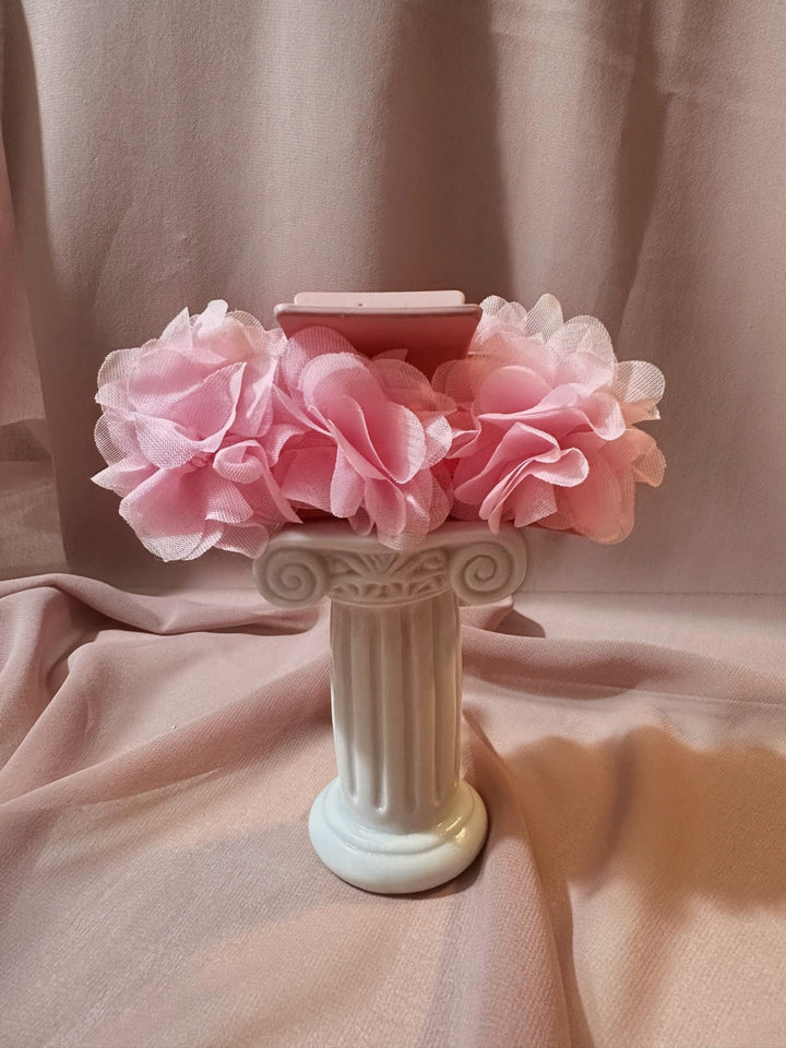 Zinnia - Flower Hair Claw — handmade by PopJoy in Helsinki, Finland