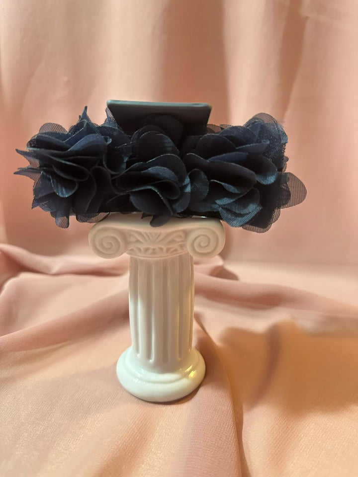 Zinnia - Flower Hair Claw — handmade by PopJoy in Helsinki, Finland