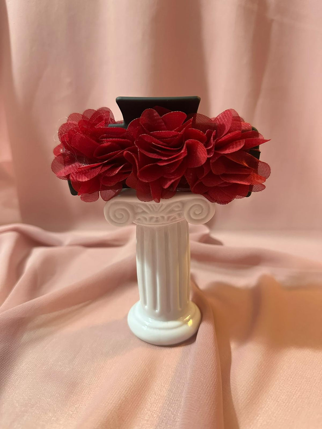 Zinnia - Flower Hair Claw — handmade by PopJoy in Helsinki, Finland