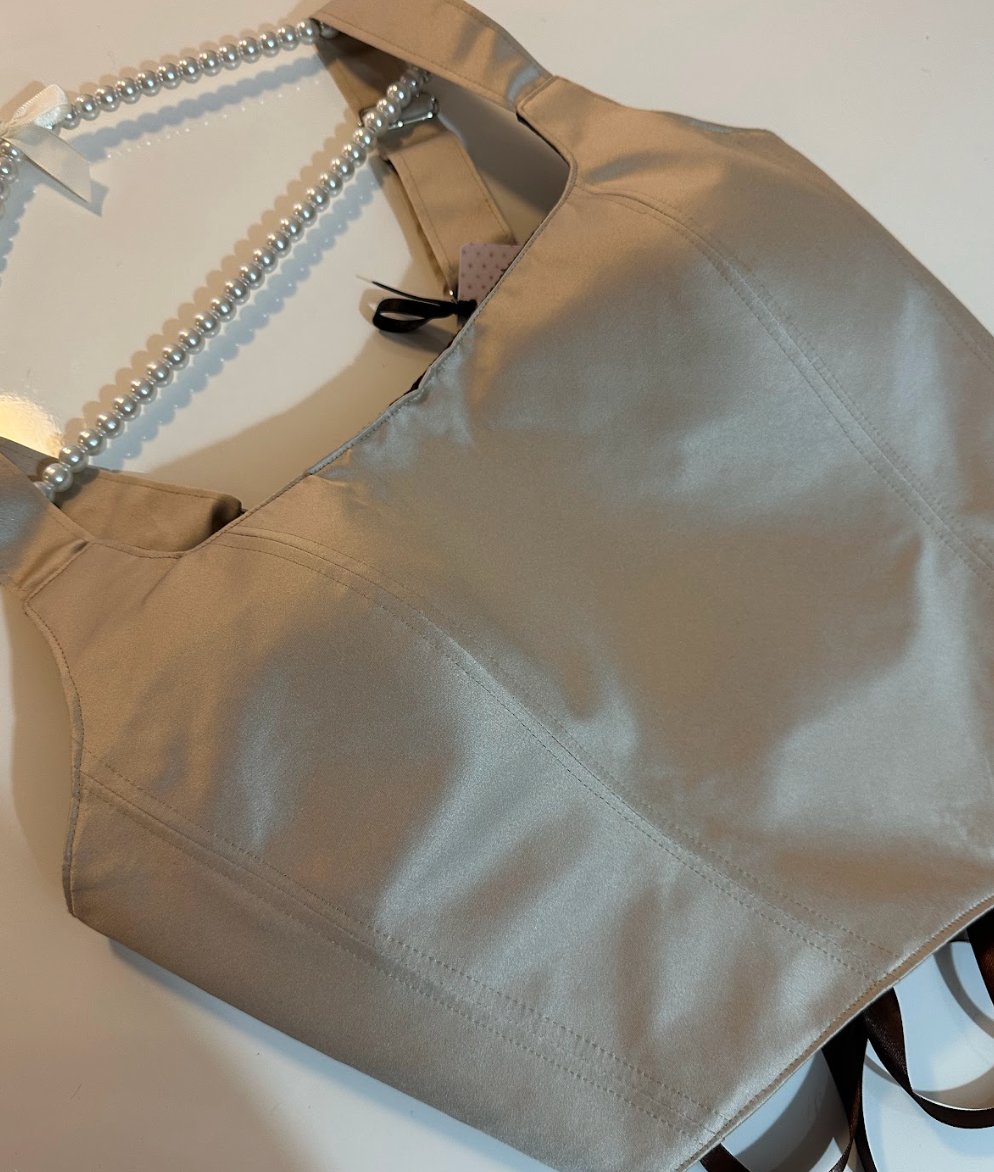 Zulma - Reversible Corset Top — reversible corset top handmade in Helsinki by PopJoy