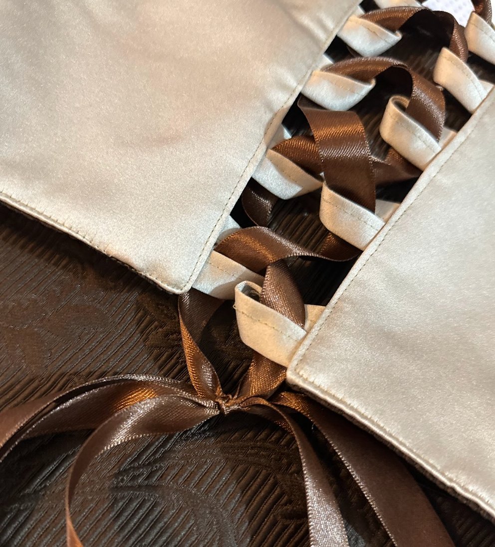 Zulma - Reversible Corset Top — reversible corset top handmade in Helsinki by PopJoy